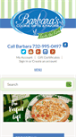 Mobile Screenshot of barbarascookiepies.com